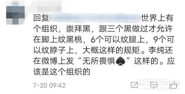 李纯黑化（李纯黑桃纹身遭过度解读）(34)