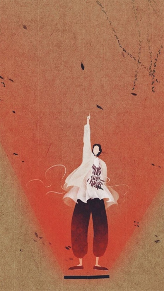 「高清壁纸」大话西游插画，爱就要大声说出来，幸福就是在一起！