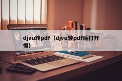 ​djvu转pdf（djvu转pdf后打开慢）