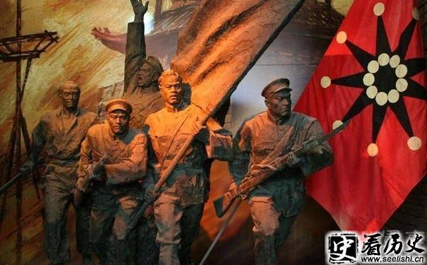 武昌起义的雕塑