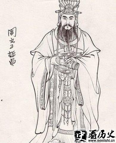 周文王图像