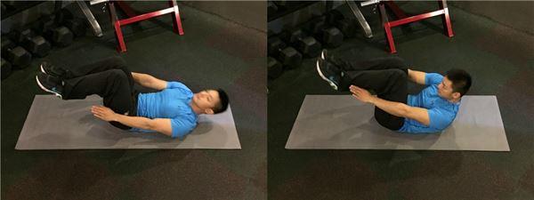 美女穆熙妍秀腹肌 教练教你8招搞定