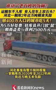 ​粮商勾结驻库员！盗卖粮食获利2500万元