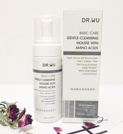 dr.wu氨基酸舒缓洁颜慕斯怎么样 dr.wu舒缓洁颜慕斯价格