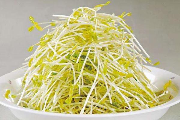 绿豆芽要焯水不 绿豆芽要摘掉根须吗