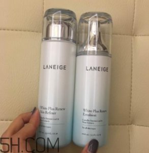 ​兰芝臻白净透水乳套装使用心得_产品评测
