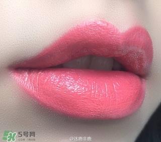 兰蔻菁纯唇膏114试色 兰蔻菁纯唇膏114试色图