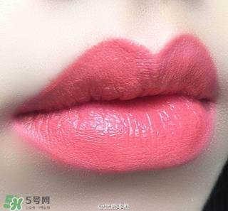 兰蔻菁纯唇膏114试色 兰蔻菁纯唇膏114试色图