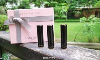 兰蔻菁纯唇膏114试色 兰蔻菁纯唇膏114试色图