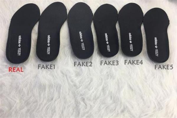 yeezy350黑色满天星真假对比 椰子黑色满天星真假辨别