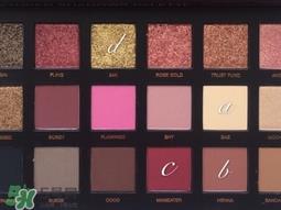 huda beauty眼影怎么画？huda beauty眼影盘教程