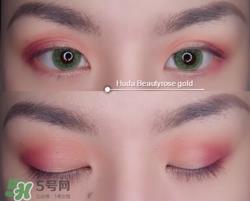 huda beauty眼影怎么画？huda beauty眼影盘教程