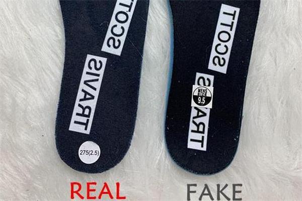 aj1倒钩低帮真假对比-aj1 travis scott倒钩低帮真假鉴定