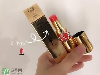 YSL圆管口红真假鉴别图,YSL圆管口红真假辨别