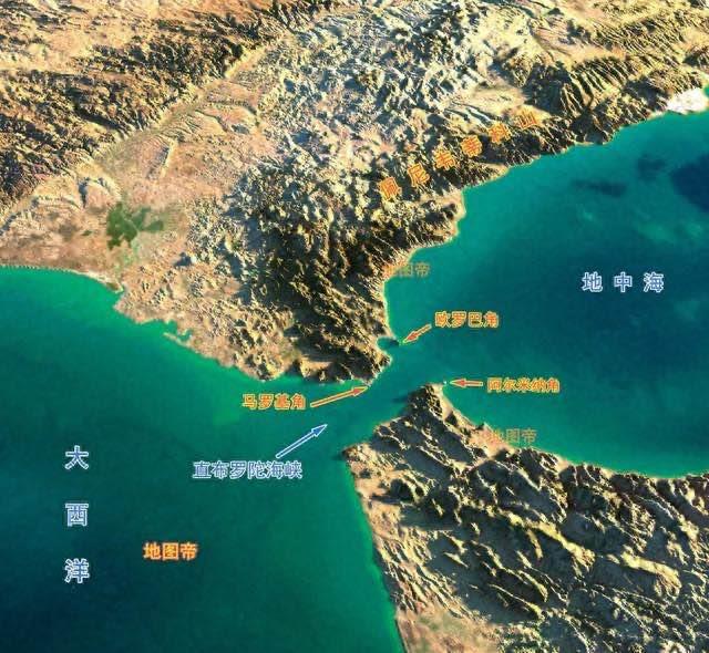 探秘直布罗陀海峡上可以架桥，连接欧洲非洲吗？  1
