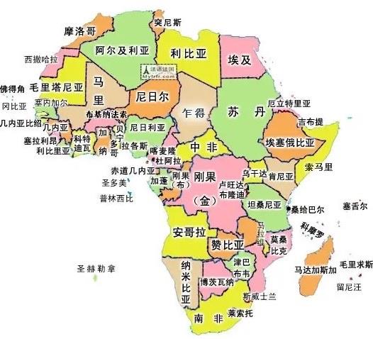 探秘国家最多的洲是什么（非洲的相关介绍）  1