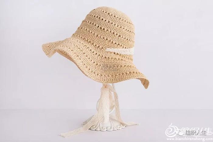 夏日出街必备！教你3款时尚钩针棉草遮阳帽（附图解+视频教程）