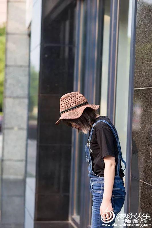 夏日出街必备！教你3款时尚钩针棉草遮阳帽（附图解+视频教程）