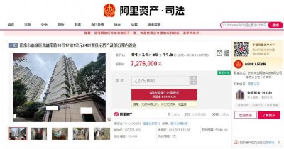 ​260㎡豪宅727万元起拍，原房主去年获刑23年半_ZAKER新闻