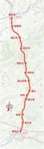 ​重庆至贵阳铁路开通运营