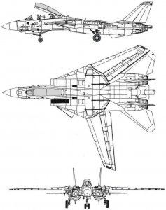 ​颜值及战斗力的权威代表——美国F-14“雄猫”战斗机