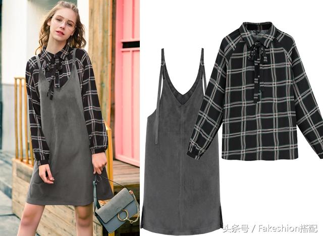 格子衬衫怎么搭配中长款(格子衬衫的9种搭配)(2)