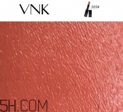 vnk口红南瓜色色号试色 vnk口红南瓜色色号试色