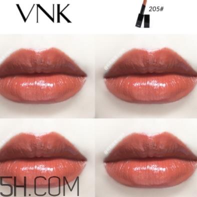 vnk口红南瓜色色号试色 vnk口红南瓜色色号试色