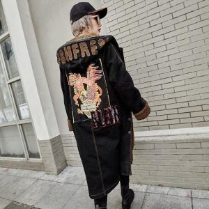 ​中长款修身双面呢大衣搭配（如今流行这几款时尚大衣）