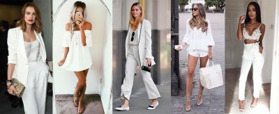 ​女生一身白衣服好看吗