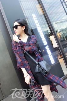 格子衬衫多种搭配都适合(掌握女式格子衬衫搭配)(3)