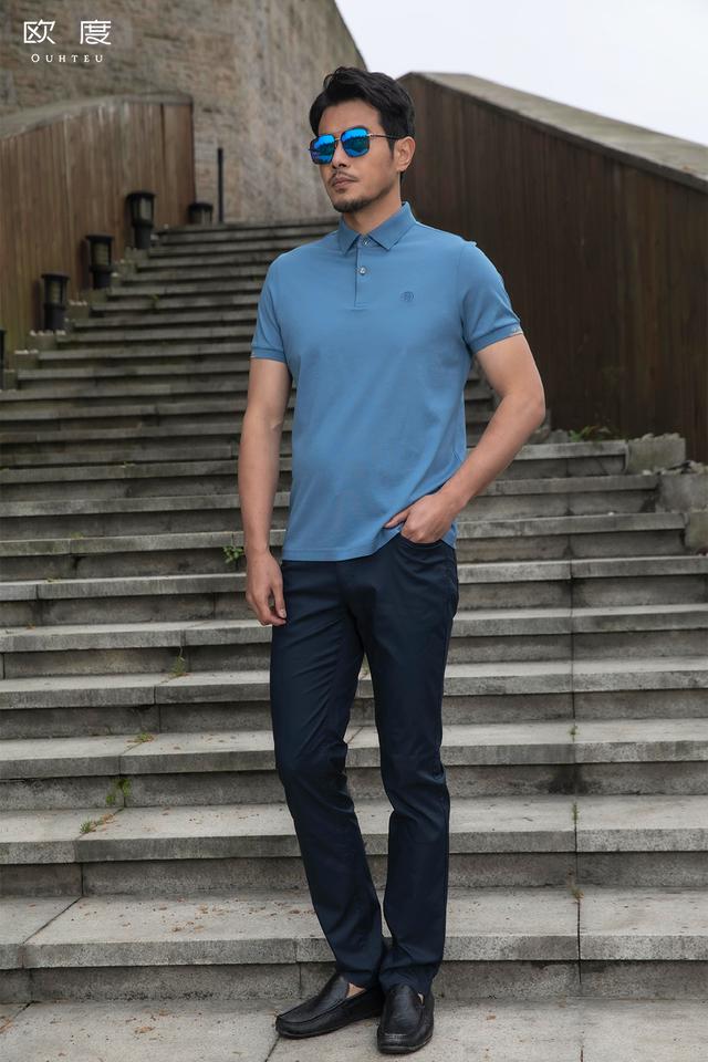 polo衬衫潮男搭配(穿搭分享值得私藏的商务休闲男装POLO)(2)