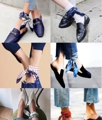 丝巾的搭配,又到春季丝巾的季节,你的丝巾怎么搭配,你的丝巾怎么系啊?图10