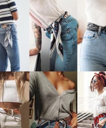 丝巾的搭配,又到春季丝巾的季节,你的丝巾怎么搭配,你的丝巾怎么系啊?图11