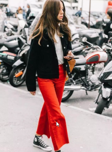 高帮鞋搭配什么裤子女生,高帮帆布鞋配什么裤子女图片图5