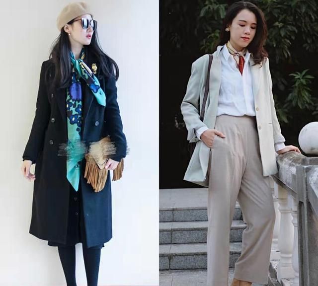 如何搭配丝巾,如何搭配丝巾?图27