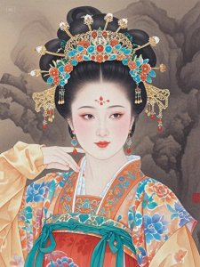 ​沉醉唐朝仕女图，感受古风的独特魅力，你呢？