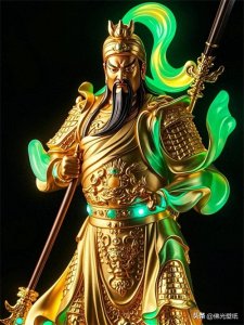 ​关公壁纸，留下“斩小人”事业如日中天，步步高升，财富滚滚而来