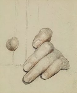 ​画人难画手，百张大师经典手部素描