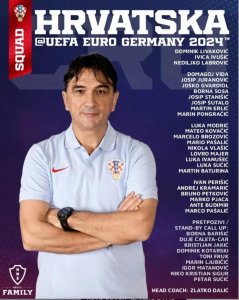 ​魔笛再出征！克罗地亚欧洲杯名单公布，阵容强大