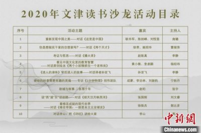 ​2020年国图首场“文津读书沙龙”线上开讲 重新发现中国之美
