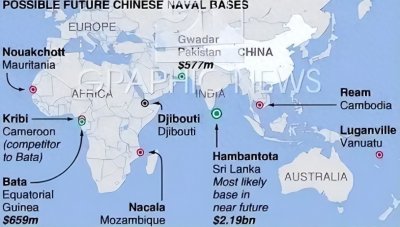 ​中国有8个海外军事基地？美媒：中国海军布局全球，威胁全世界